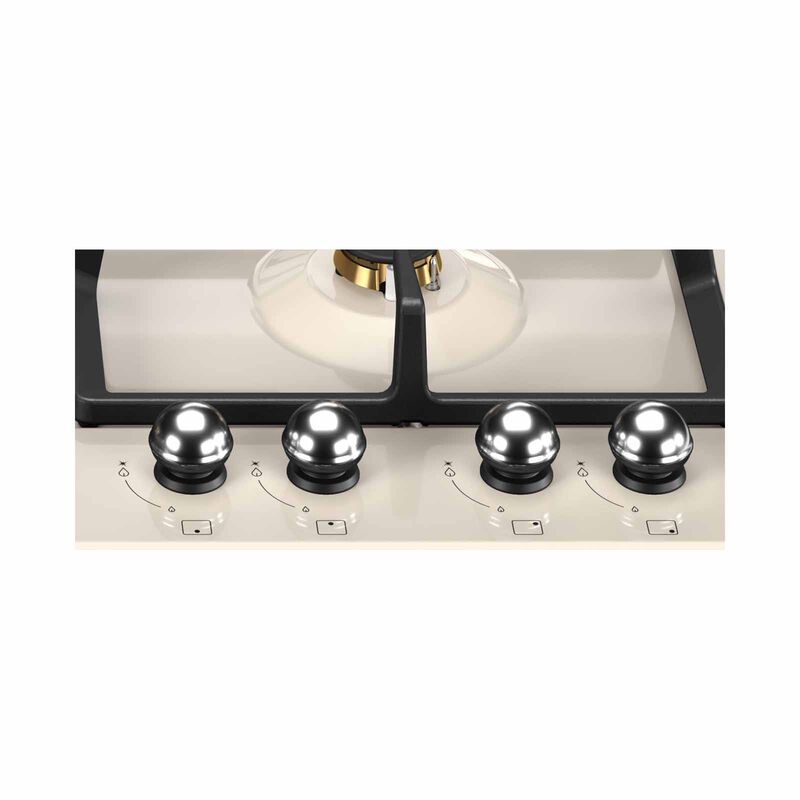 BERTAZZONI 90cm Gas Hob (enamel Ivory Finish) P905LHERAX-image 3