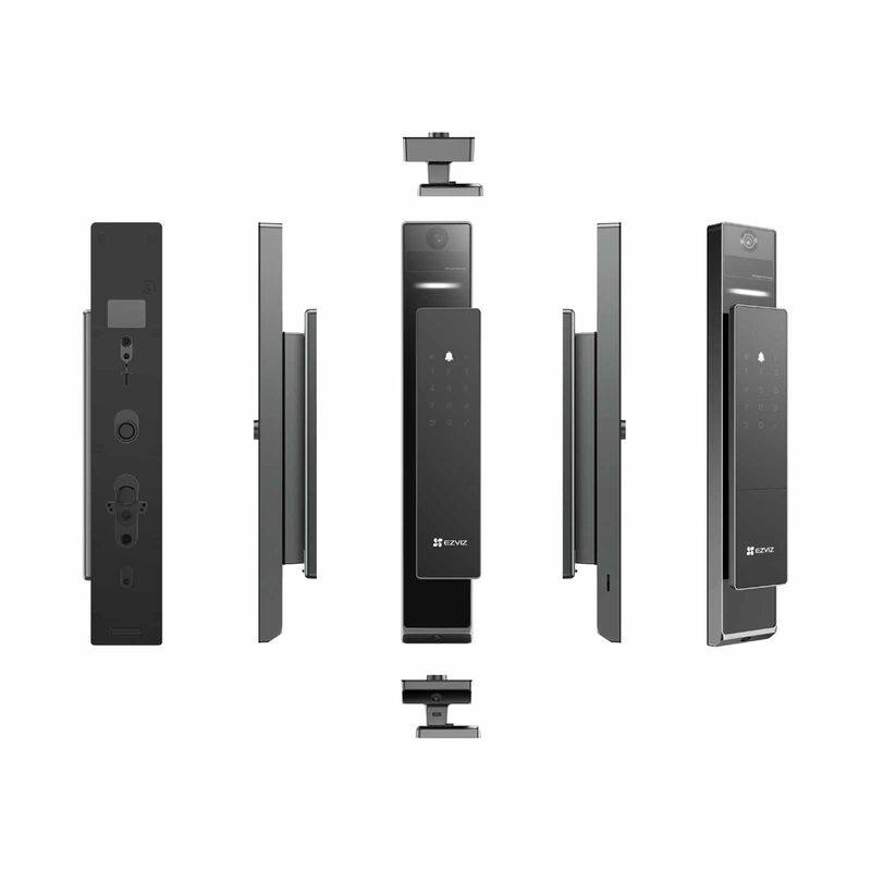 EZVIZ Dual-cam Face Recognition & Palm Vein Smart Lock DL50FVX-image 3