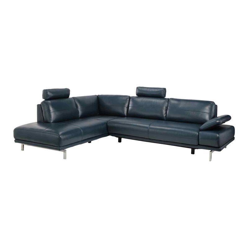 L Shaped (fl) C10 Left Mto Full Leather Slider Sofa+2 H/r ELIZA-image null