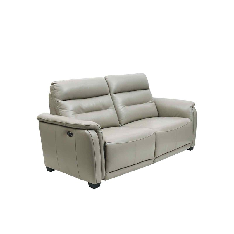 3rr Seater (fl-m) Grey Full Leather Incliner Sofa METROPOLIS-image 2