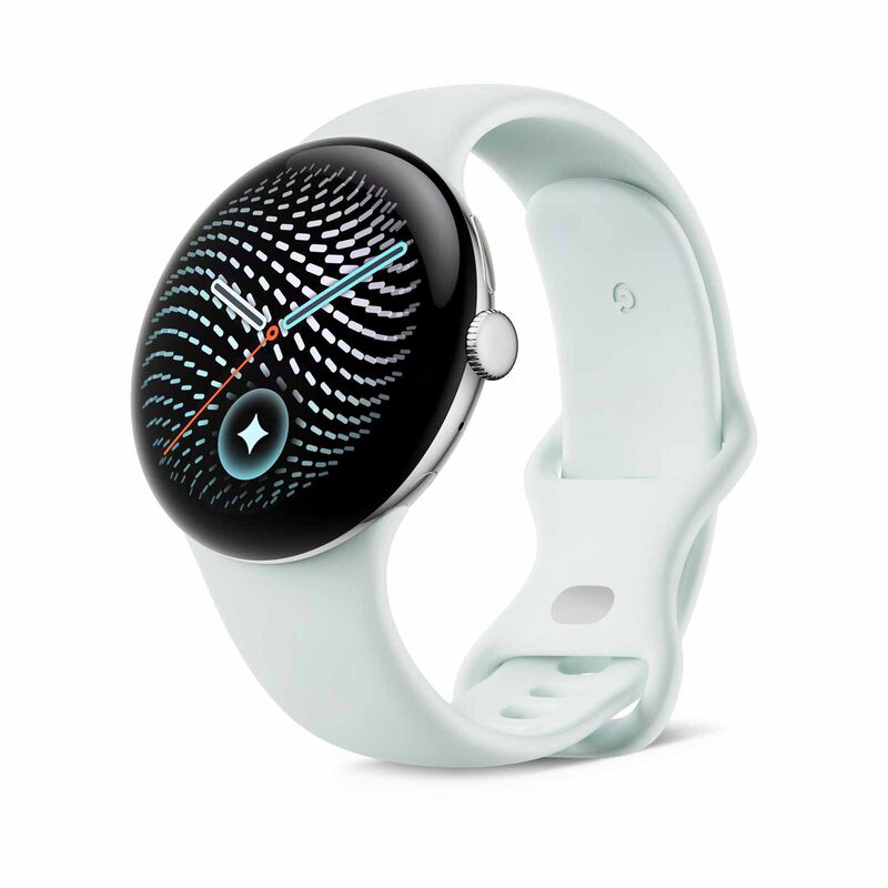 GOOGLE Pixel Watch 5 45mm Wifi Silver, Fog Band GA10892-US-image 2