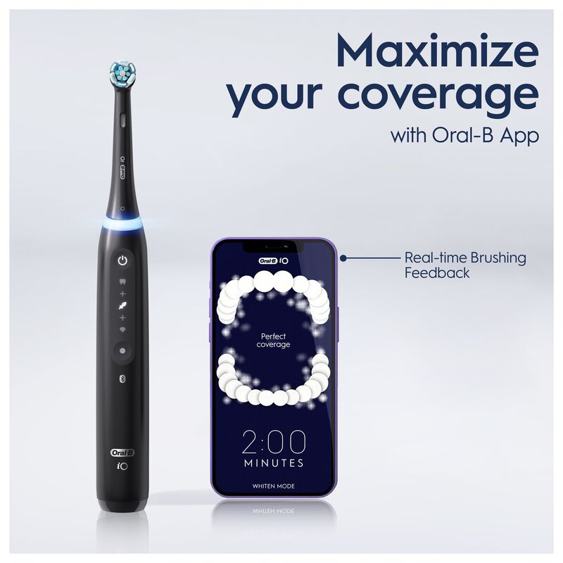 ORAL-B Electric Toothbrush - Black IO 5-image 3