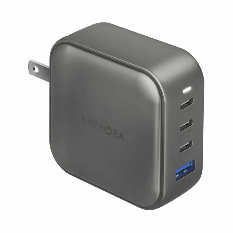 ENERGEA Travelworld Gan100, 3c1a Pd/pps/qc3.0 Wall Charger,100w (us+uk+eu+au) - Gun CHR-TW-GAN100-image 2