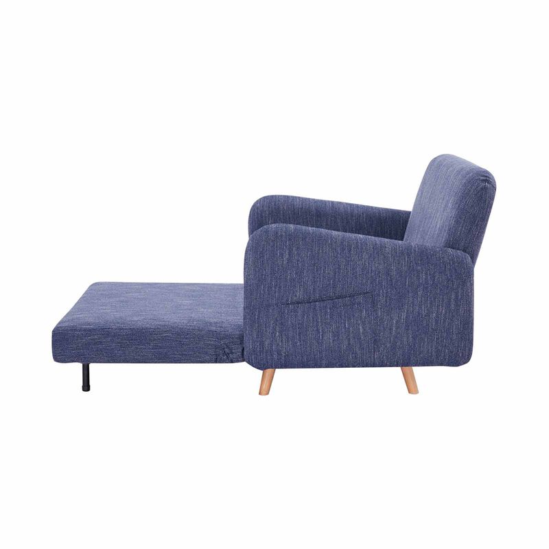 Single Sofa Bed Blue KALI-image 11