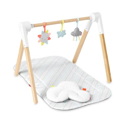 SKIP HOP Skip Hop Silver Lining Cloud Wooden Activity Gym (online) SILVER LINING CLOUD