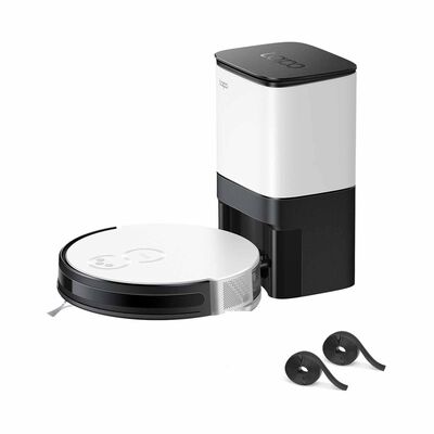 TP LINK Robot Vacuum & Mop + Smart Auto-empty Dock + 4m Of Magnetic Tape TAPO RV10 PLUS + RVA400