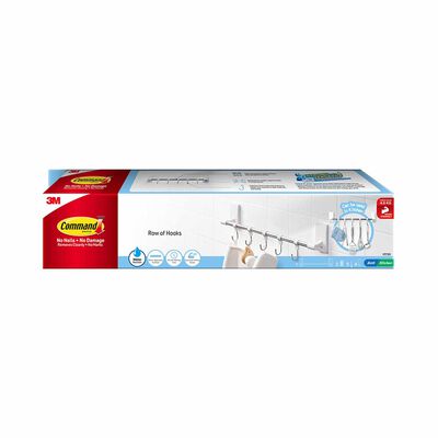 3M COMMAND Command Row Of Hooks 17731 17731