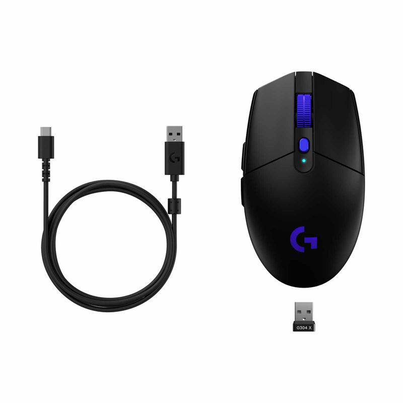 LOGITECH G304 X Lightspeed Wl Gaming Mouse Blk 910-007867-image 7