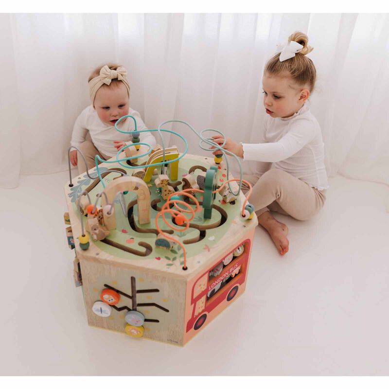 BUBBLE 7 In 1 Large Wooden Activity Centre BU5008-image 5