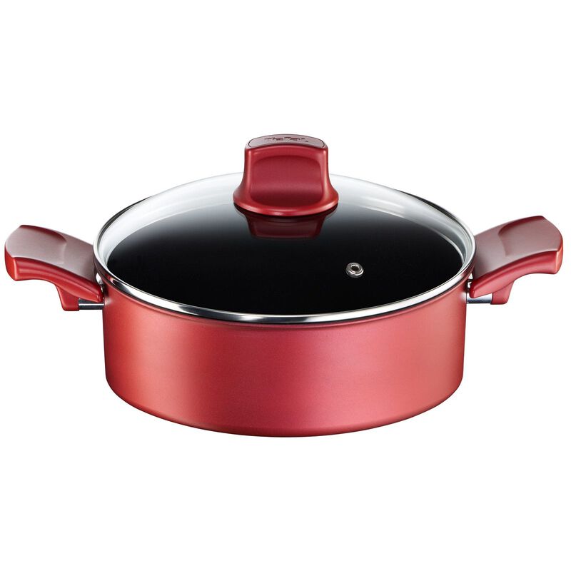 TEFAL 24cm Character Shallow Pan C68270-image null