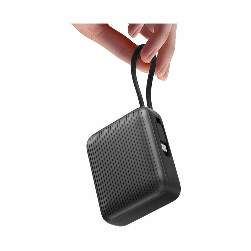 ENERGEA Integra Mini 35, 10000mah Powerbank With Built In Usb-c Cable Pd35w - Gun INT-MINI35-GUN-image 5