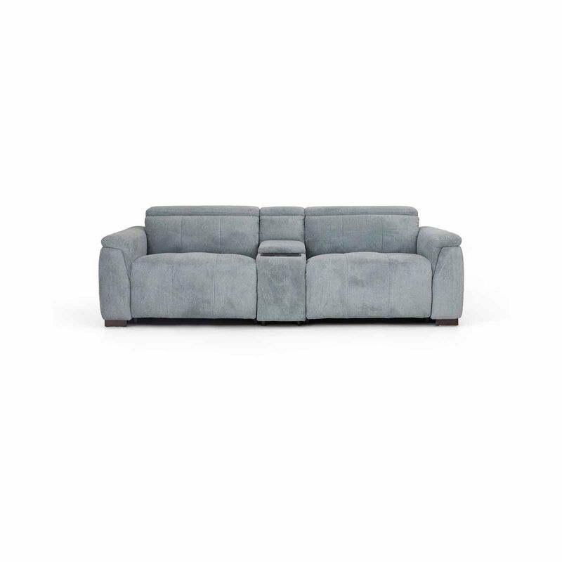 GERBRSI 2rr-e Seater 2 Function+console (fab) Cat A Blue Fabic Recliner Sofa SAGE-image 1