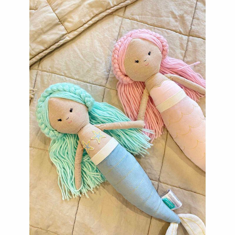 BUBBLE Plush Toy MARIELA THE BLUE MERMAID-image 4