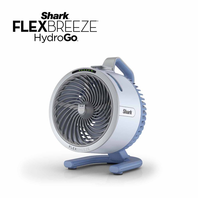 SHARK Flexbreeze Hydrogo Portable Misting Fan (blue) FA050SMBL-image 1