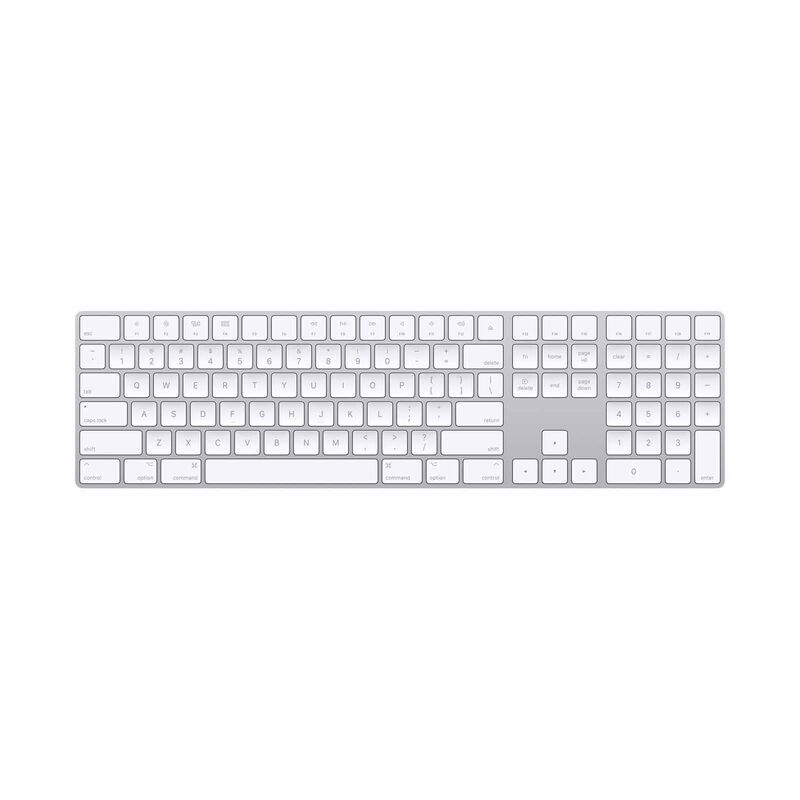 APPLE Magic Keyboard With Numeric Keypad Us Eng - Silver MXCJ3ZA/A-image 1