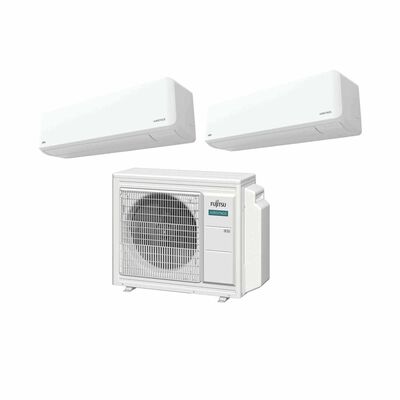 FUJITSU Fujitsu Airstage 24k Condenser System 2 (9000btu X 2) AOAH24CBTA3 + ASAH09CMCA X2