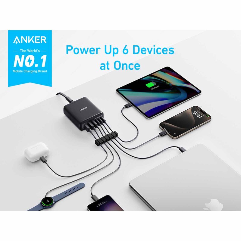 ANKER Desktop Charger 3c 3a Pd 112w A2154K11-image 4