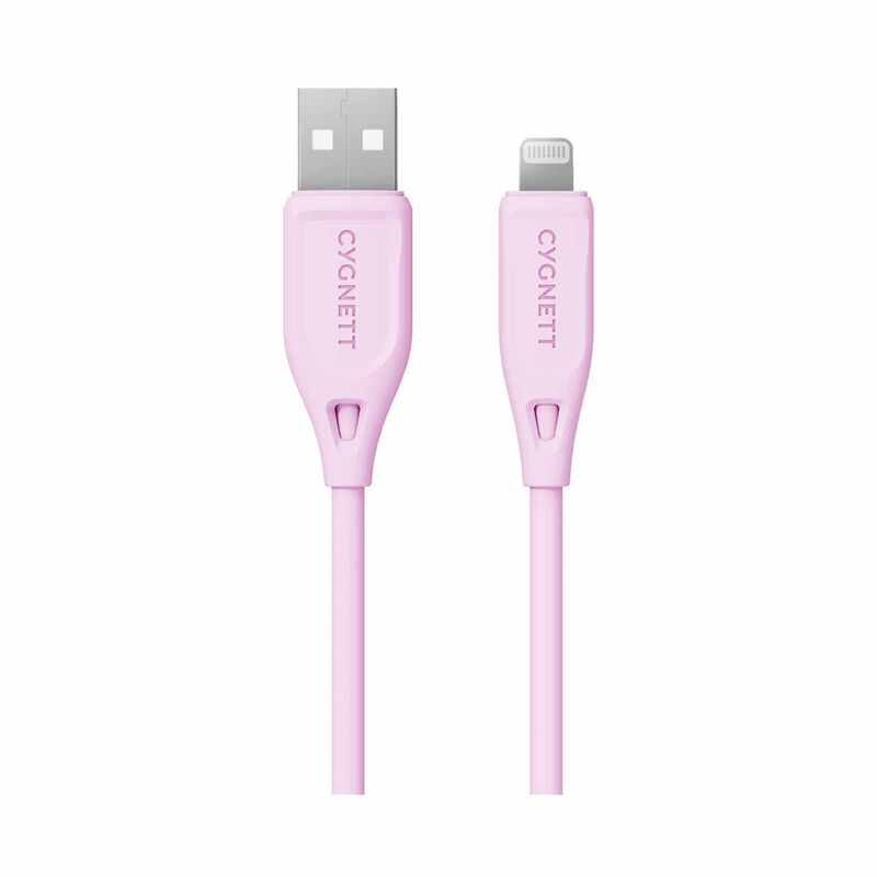 CYGNETT Charge Connect Lightning To Usb-a Cable - Pink 1.2m CY4836PCCAL-image 1