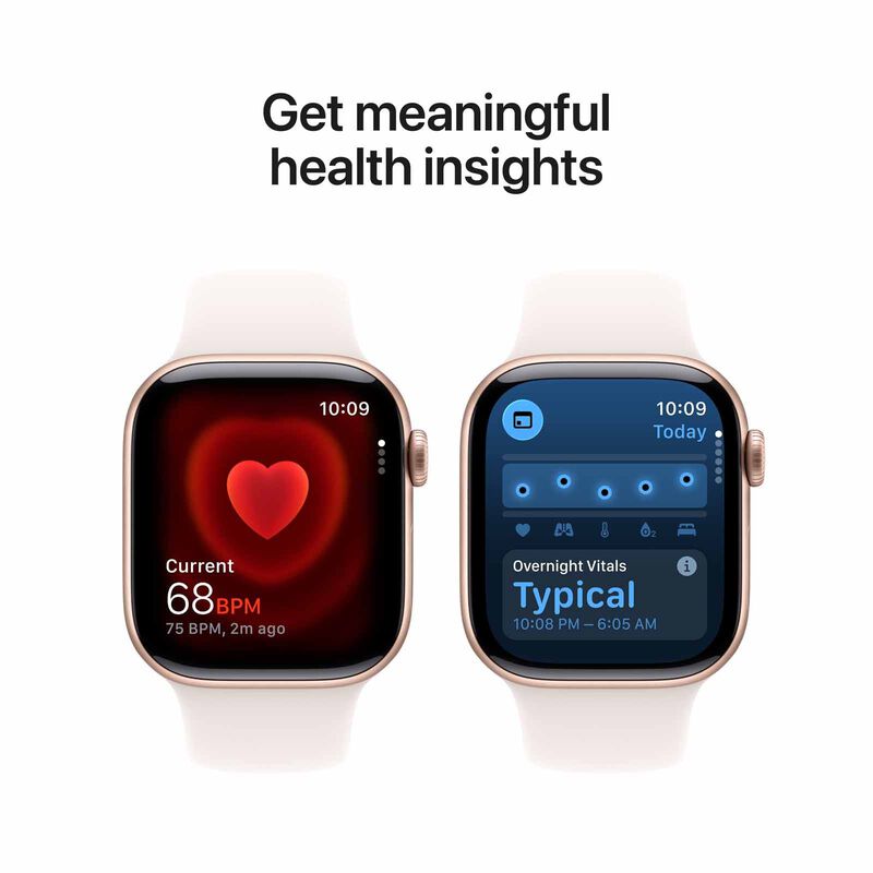 APPLE Watch Series 11 Gps 42mm Rose Gold Aluminium Case With Light Blush Sport Band - M/l MEU44X/A-image 3