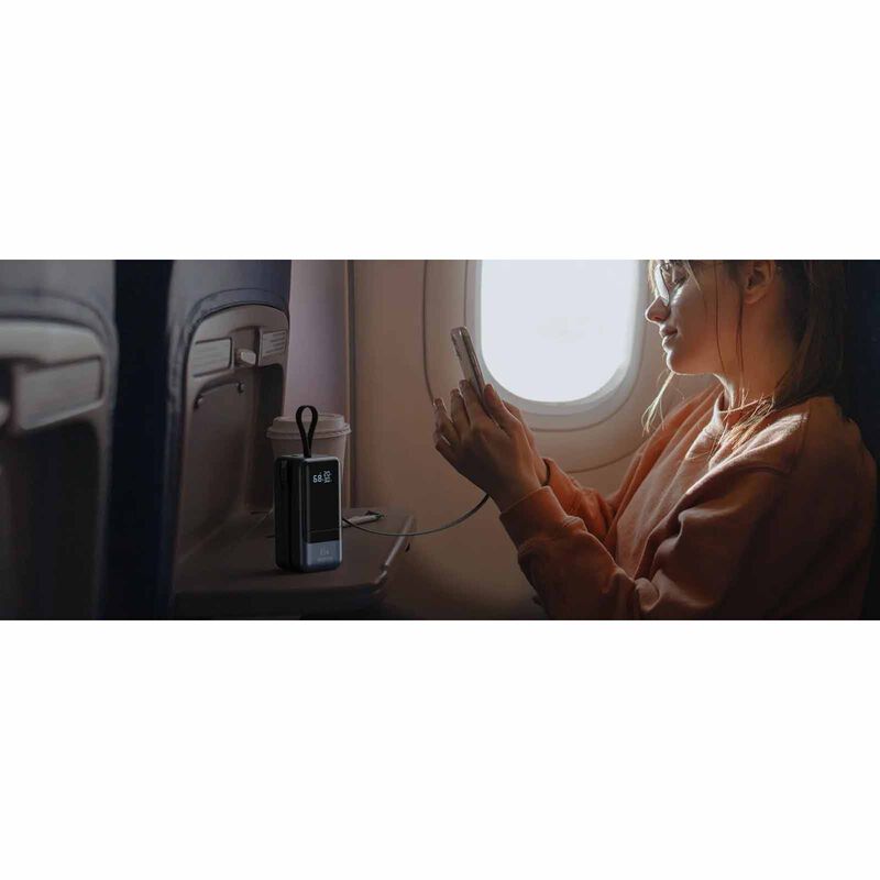 MOKIN Fast Charging Powerbank With Built-in 2 Cable 18400mah 65w MOPB0202-BK-image 13