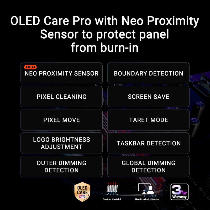 ASUS 26.5in Rog Strix Oled Qhd 500hz Gaming Monitor XG27AQDPG-image 5