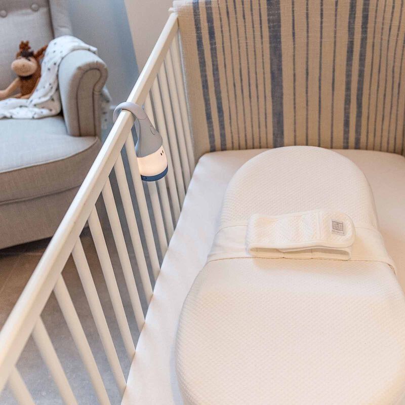 RED CASTLE Fitted Sheet - White (online) COCOONABABY NEST-image 5
