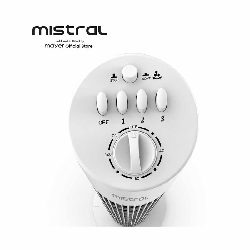MISTRAL 31 In Dc Tower Fan MFD3103D-image 3