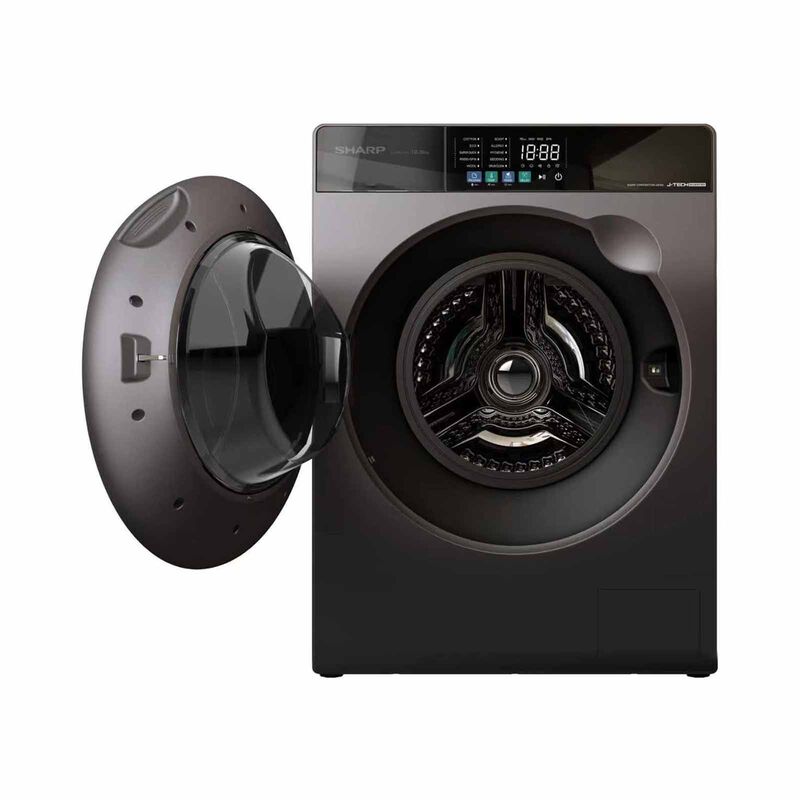 SHARP Front Load Washer (9.5kg) - Dark Grey ES-FW9SAG-image 2