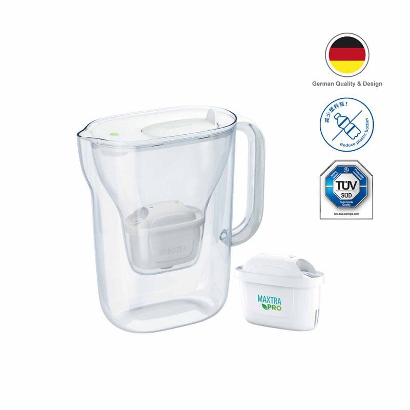 BRITA Water Filter Jug (2.4l) - White STYLE ESSENTIAL - WHITE-image null