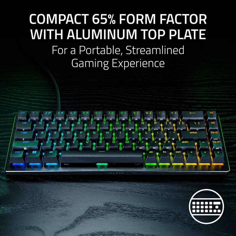 RAZER Huntsman V3 He Magnetic Mini 65% 8khz - Hall Effect Magnetic Esports Keyboard - Us Layout - Frml RZ03-05930100-R3M1-image 5