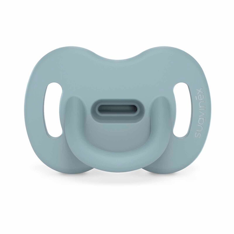 SUAVINEX All Silicone Soother With Sx Pro Physiological Teat 0-6m - Colour Essence Blue (online) SMOOTHIE ULTRA LIGHT-image 1