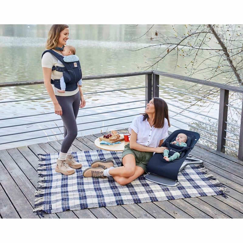 ERGOBABY Evolve 3 In 1 Bouncer - Cool Blue EVLBNCCLBL-image 4