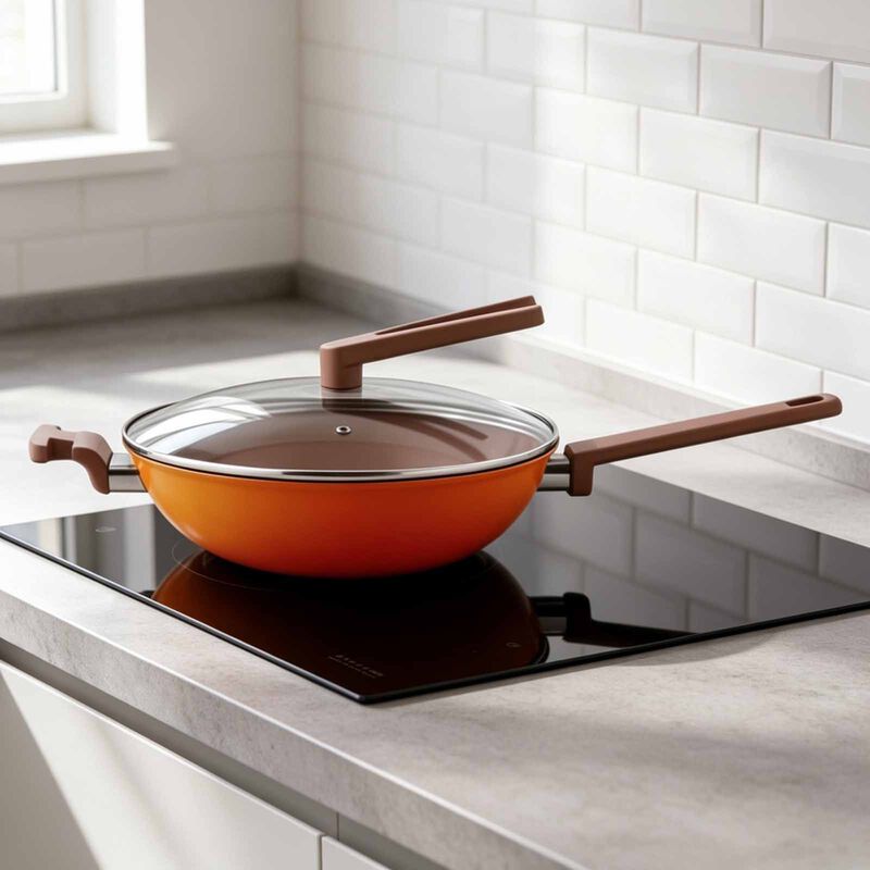 SAFICO PRO Aluminium Ceramic W/pan &Oslash;28cm 1942-01-00812-OR-image 4