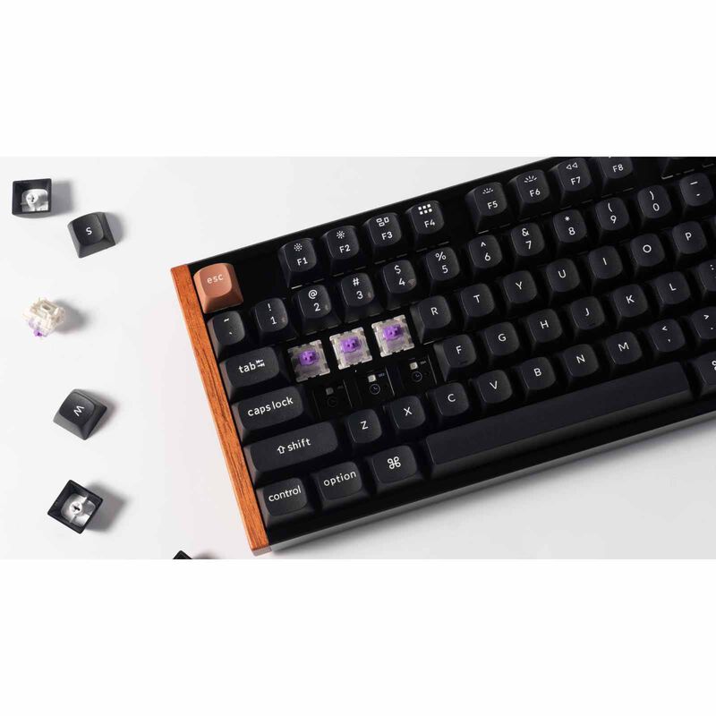 KEYCHRON K8 He 80%tkl, 87 Key, Black Full Assembled, Rgb, Hot-swap, Hall Effect Keyboard - Special Ed. KYCN-K8H-F1-image 9