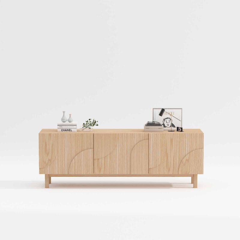 MUZE Tv Console - Natural GIANA-image 1