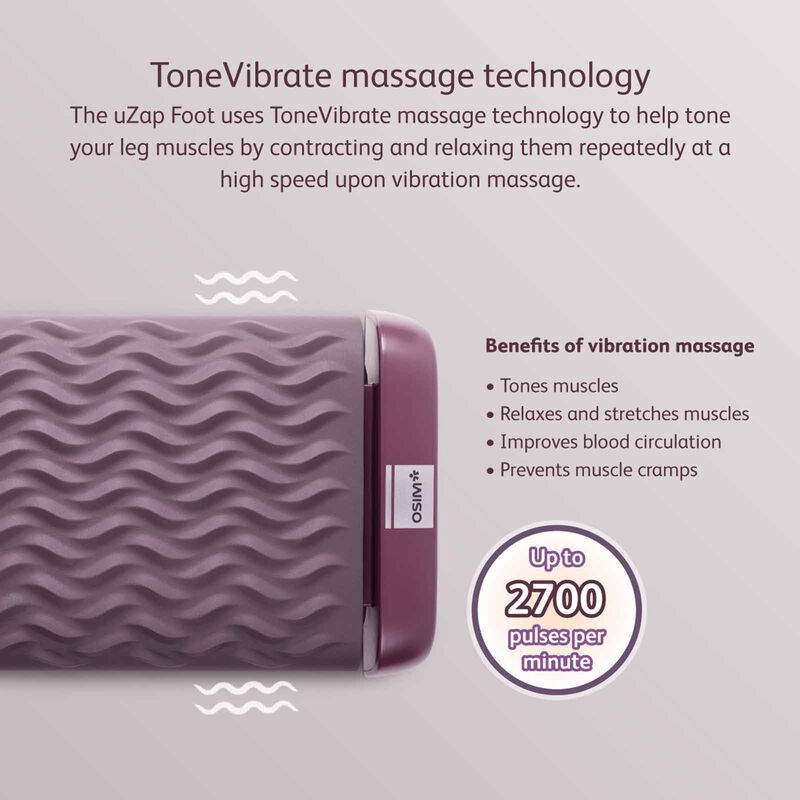 OSIM Uzap Foot Leg Massager - Purple OS-3220-image 2