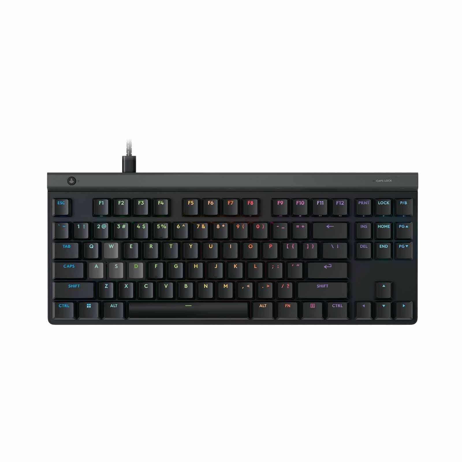 Shop LOGITECH G515 Rapid Tkl Analog Switch Wired Keyboard - Black