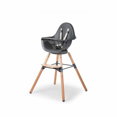 CHILDHOME High Chair - Natural Anthracite (online) EVOLU ONE.80&deg;