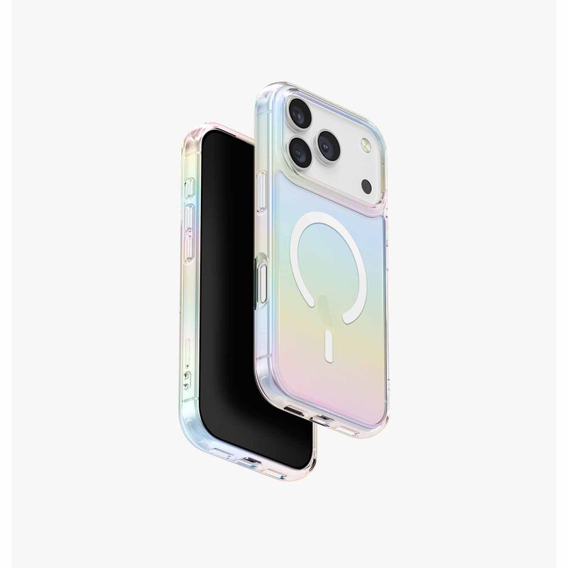 UNIQ Hybrid Iphone 17 Pro (2025) 6.3 Magclick Charging Iridescia - Holo Quartz UNIQ-IP6.3P(2025)-IRDMHQTZ-image 2