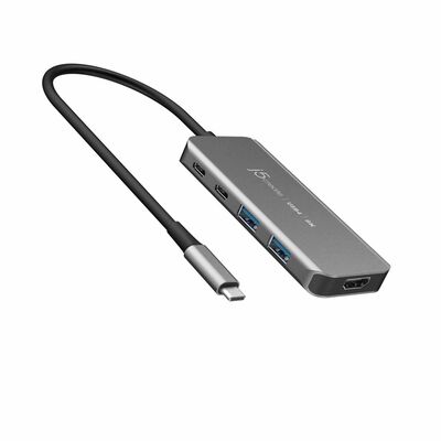 J5CREATE 8k Usb4 Travel Hub (6-in-1 ) JCH453