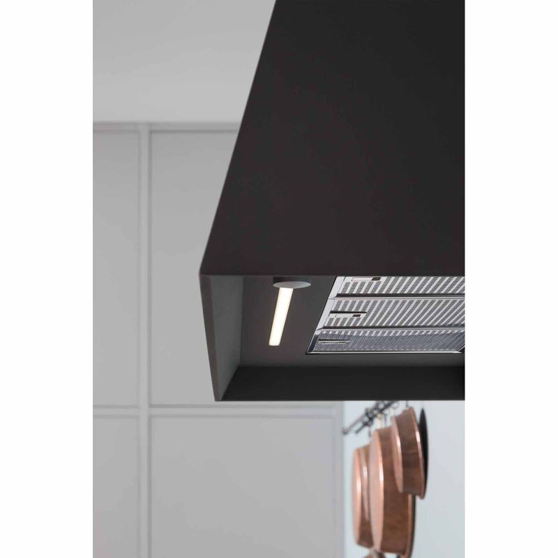 BERTAZZONI 110cm Wall Mount Hood (matt Black) KR110HER1NEDC-image 3