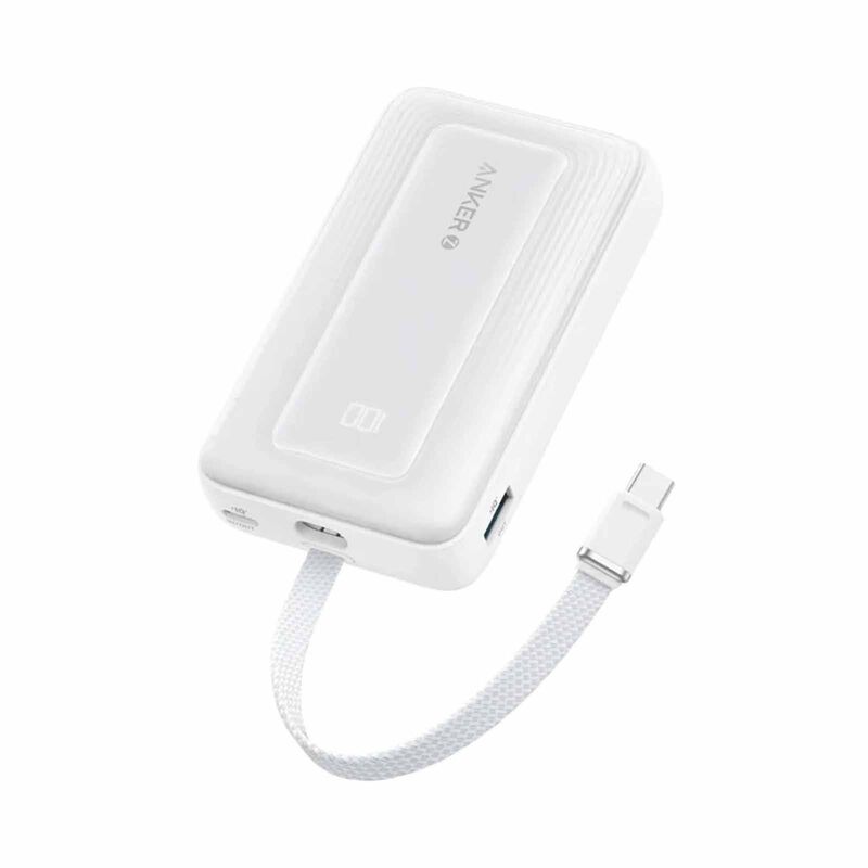 ANKER Zolo Powerbank 10k Pd 30w C Cable White A1688H21-image 3