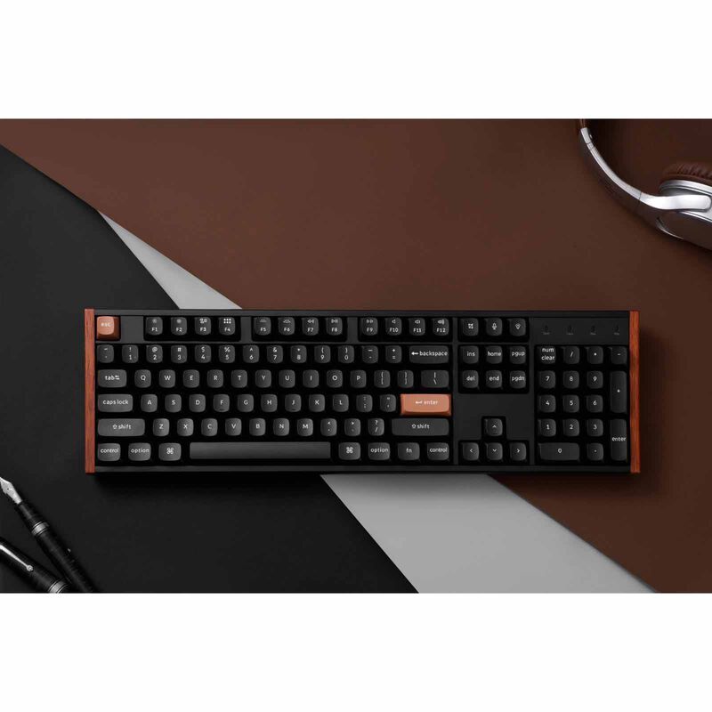 KEYCHRON K10 He Full Size 104 Key, Black Full Assembled, Rgb, Hot-swap, Hall Effect Keyboard - Special Ed. KYCN-K10H-F1-image 3