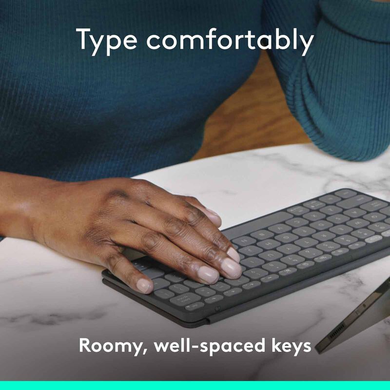 LOGITECH Logi Keys-to-go 2 Bt Kb (universal) - Graphite 920-012916-image 7