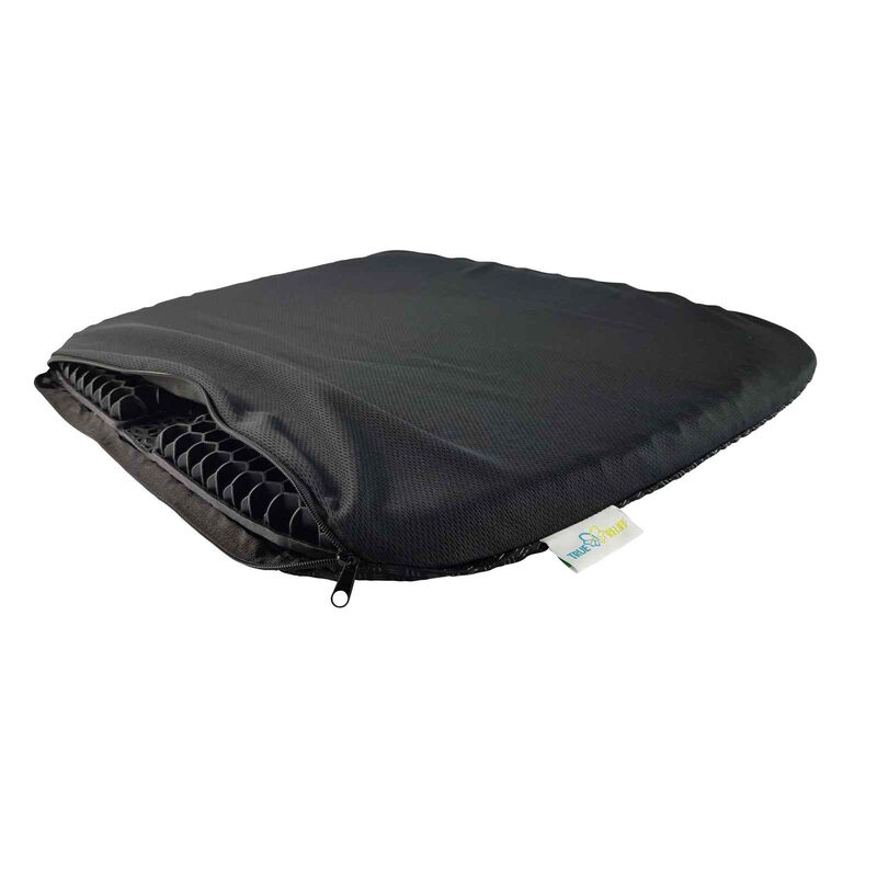 TRUE RELIE Gel Seat Cushion - Coal Black TRTPESC-CBLK-image 2