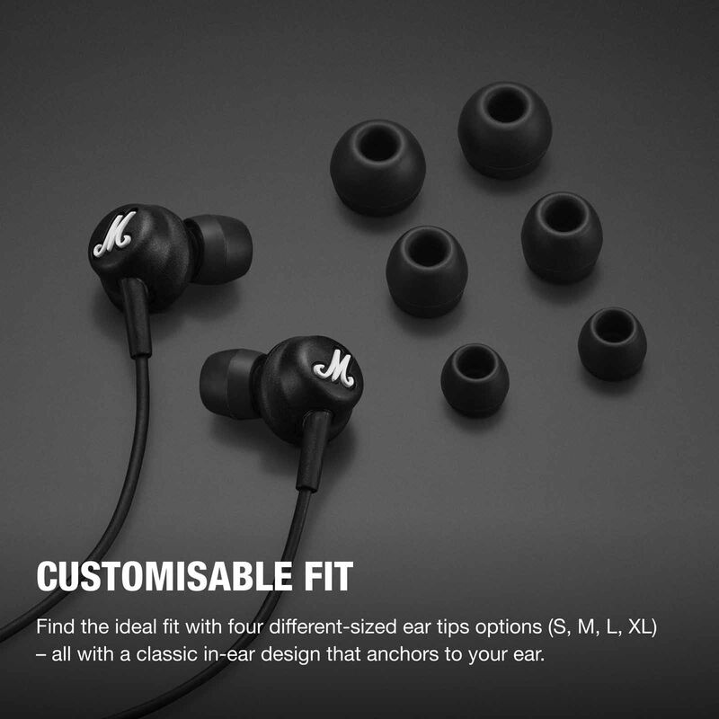 MARSHALL Wired Earphones With Built-in Mic MODE USB-C (BLACK)-image 4