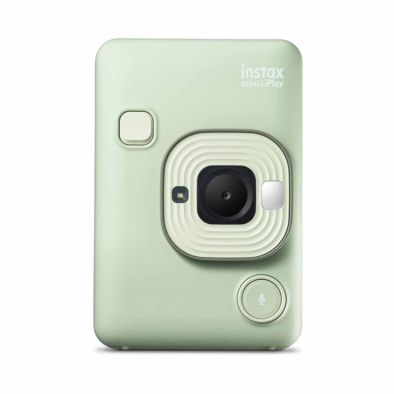 FUJIFILM Instant Photo Camera INSTAX MINI LIPLAY C (MATCHA GREEN)-image 1