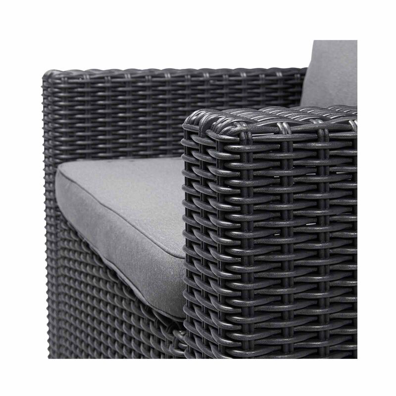 ALLIBERT California Armchair Set Of 2 Graphite D-AB-21-1561-image 8