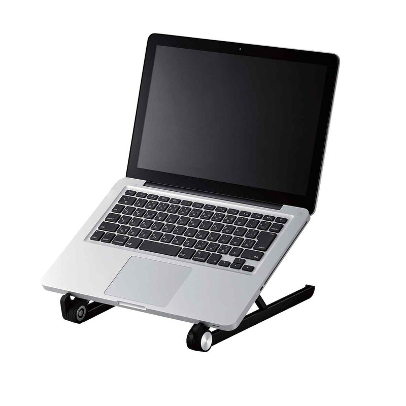 ELECOM Notebook Pc Stand 2 Step Angle Adjustment PCA-LTSC2BK-image 2