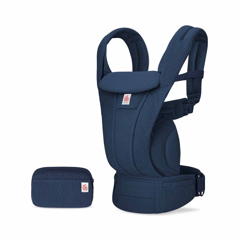 ERGOBABY Omni Deluxe All In One Mesh Baby Carrier - Midnight Blue - Online Exclusive BCODMMIDBLU-image 3
